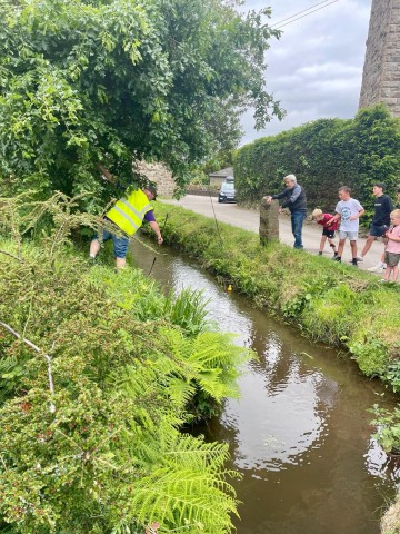 Spotting the straggling ducks at the Duck Races