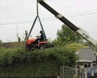 High rise hedge trimming 