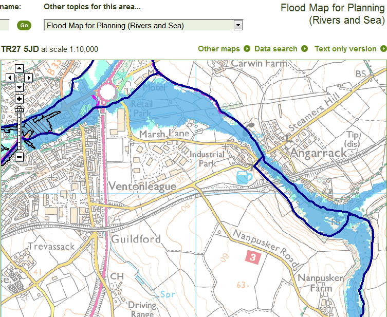 Flood Map for Planning (Rivers and Sea) | Environment Agency